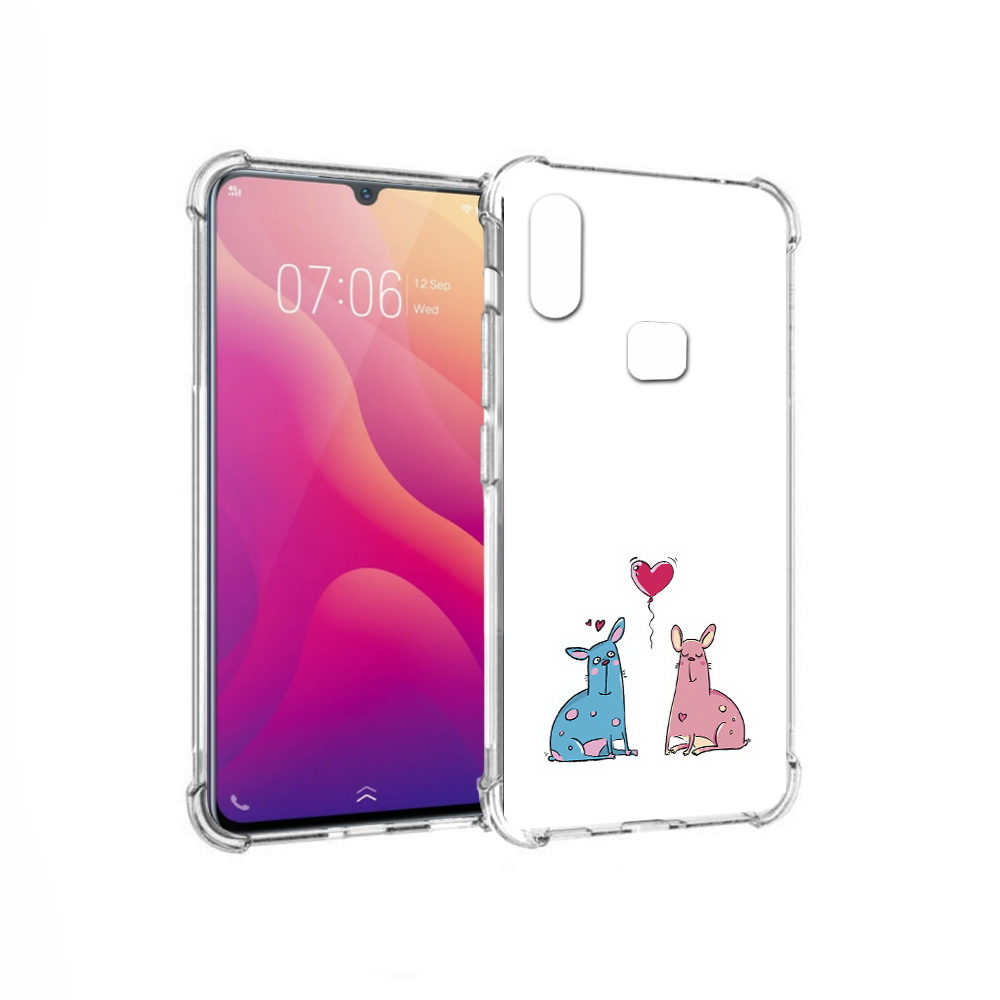 

Чехол MyPads Tocco для Vivo V11i Лама любовь (PT119353.424.102), Прозрачный, Tocco