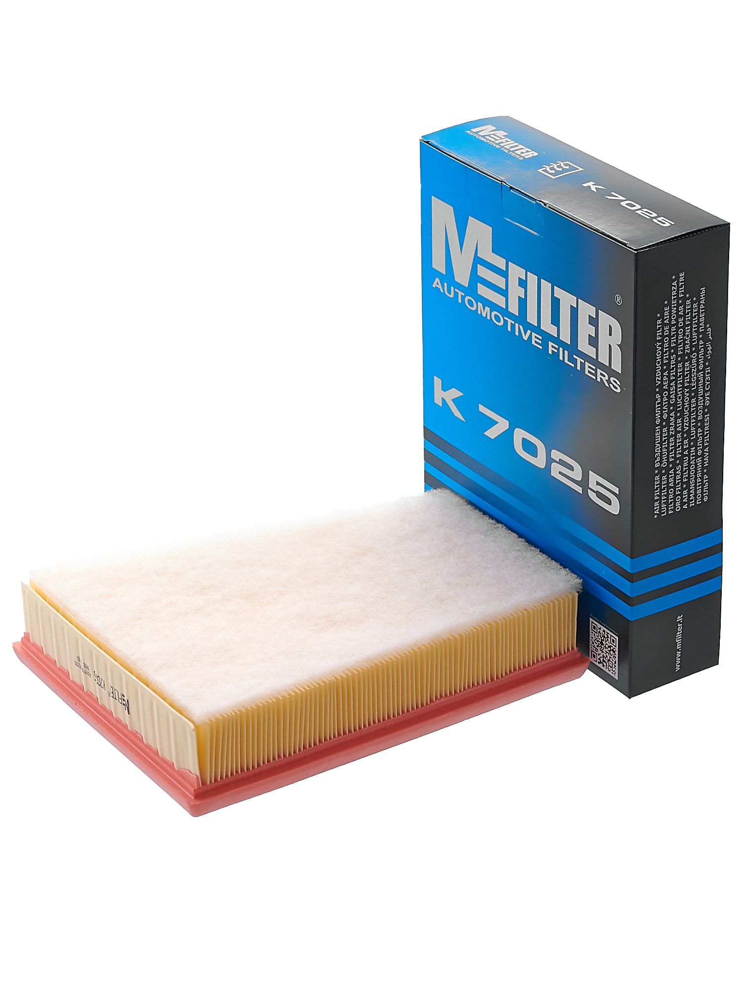 

Фильтр воздушный K 7025 Mfilter, made EU. Mercedes, Renault. Аналог: C 2510/1