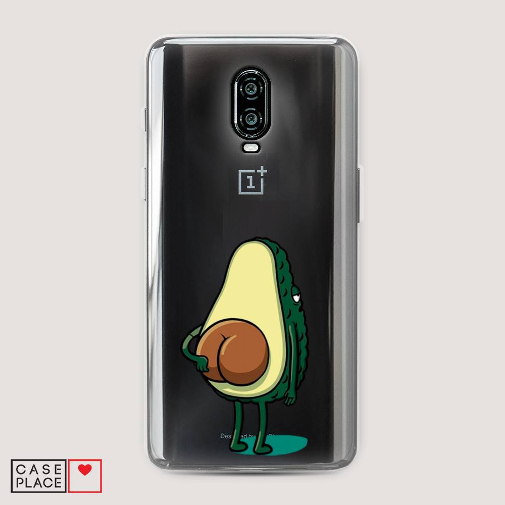 

Чехол Awog на Oneplus 6T / ВанПлас 6T "Попа авокадо", Зеленый;коричневый;прозрачный, 150650-10