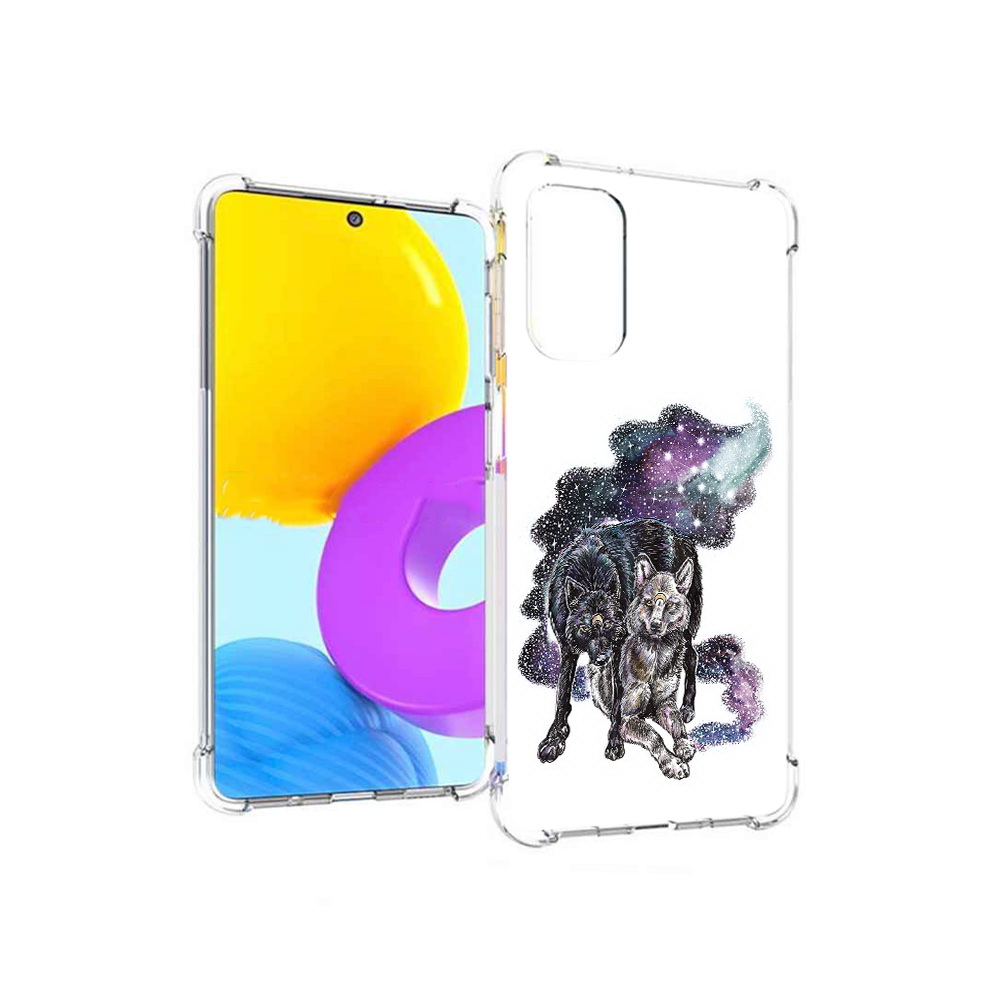 Чехол MyPads Tocco для Samsung Galaxy M52 5G звездные волки (PT226932.542.352)