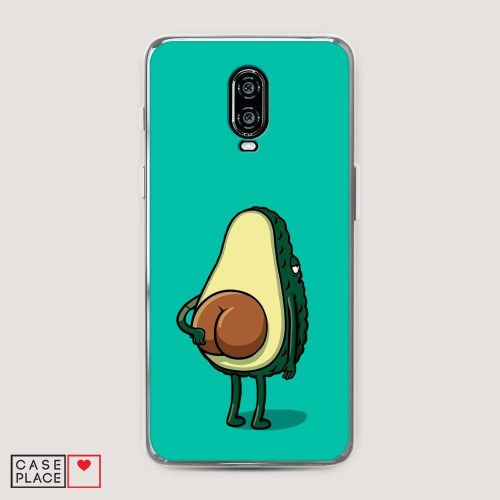 

Чехол Awog на Oneplus 6T / ВанПлас 6T "Попа авокадо", Зеленый;коричневый;прозрачный, 150650-10