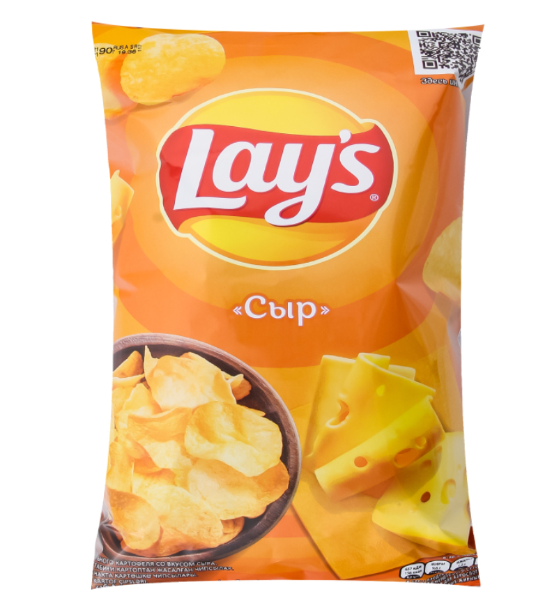 

Картофельные чипсы Lays "Сыр" 70 гр. 5 шт. Лейс, La45