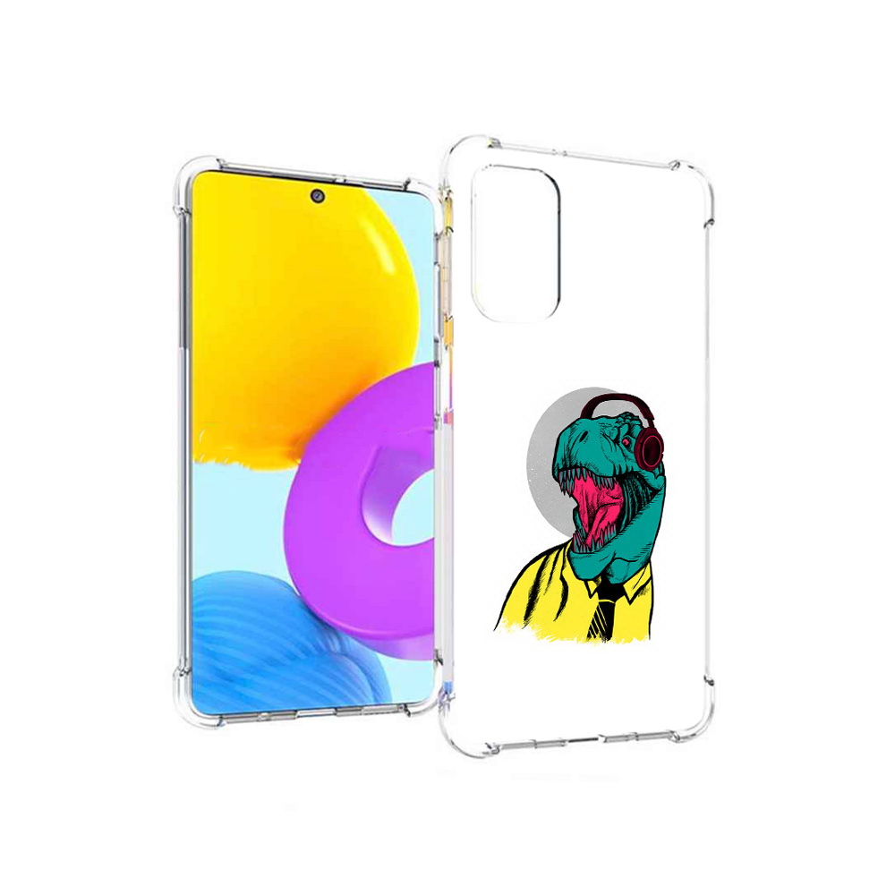 

Чехол MyPads Tocco для Samsung Galaxy M52 5G дино (PT226932.542.326), Прозрачный, Tocco
