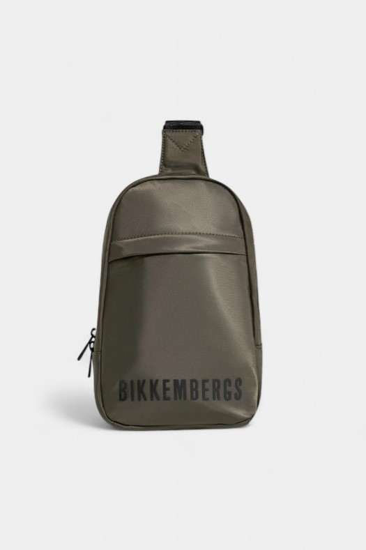 Сумка кросс-боди Bikkembergs для мужчин, зелёный-VERDE, BKBO00881T, 1 шт.