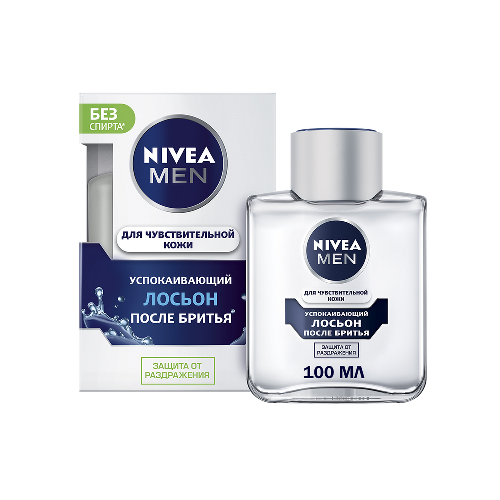 фото Лосьон после бритья nivea для чувствительной кожи 100 мл