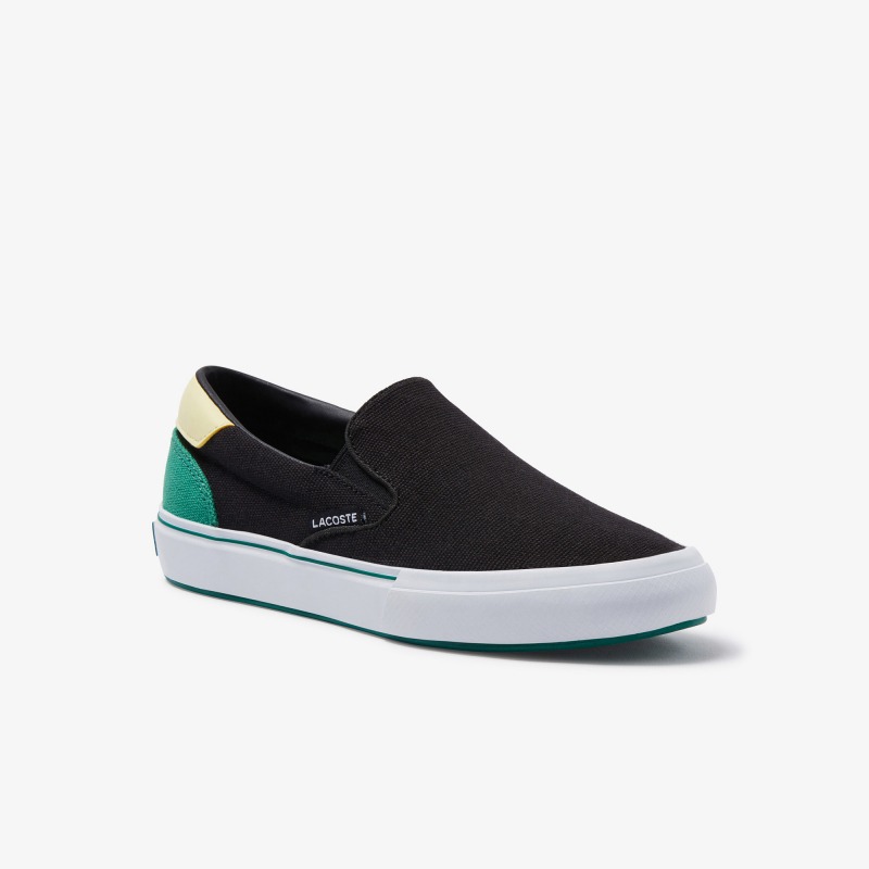 фото Слипоны детские lacoste lacoste jump serve slp цв. черный р. 28