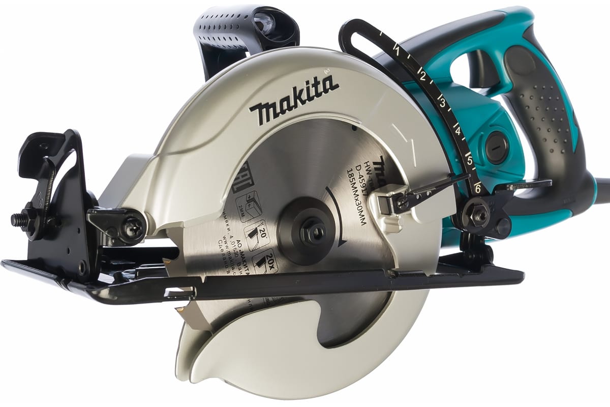 Циркулярная пила гипоидная Makita 5477NB 1800 Вт 185 мм