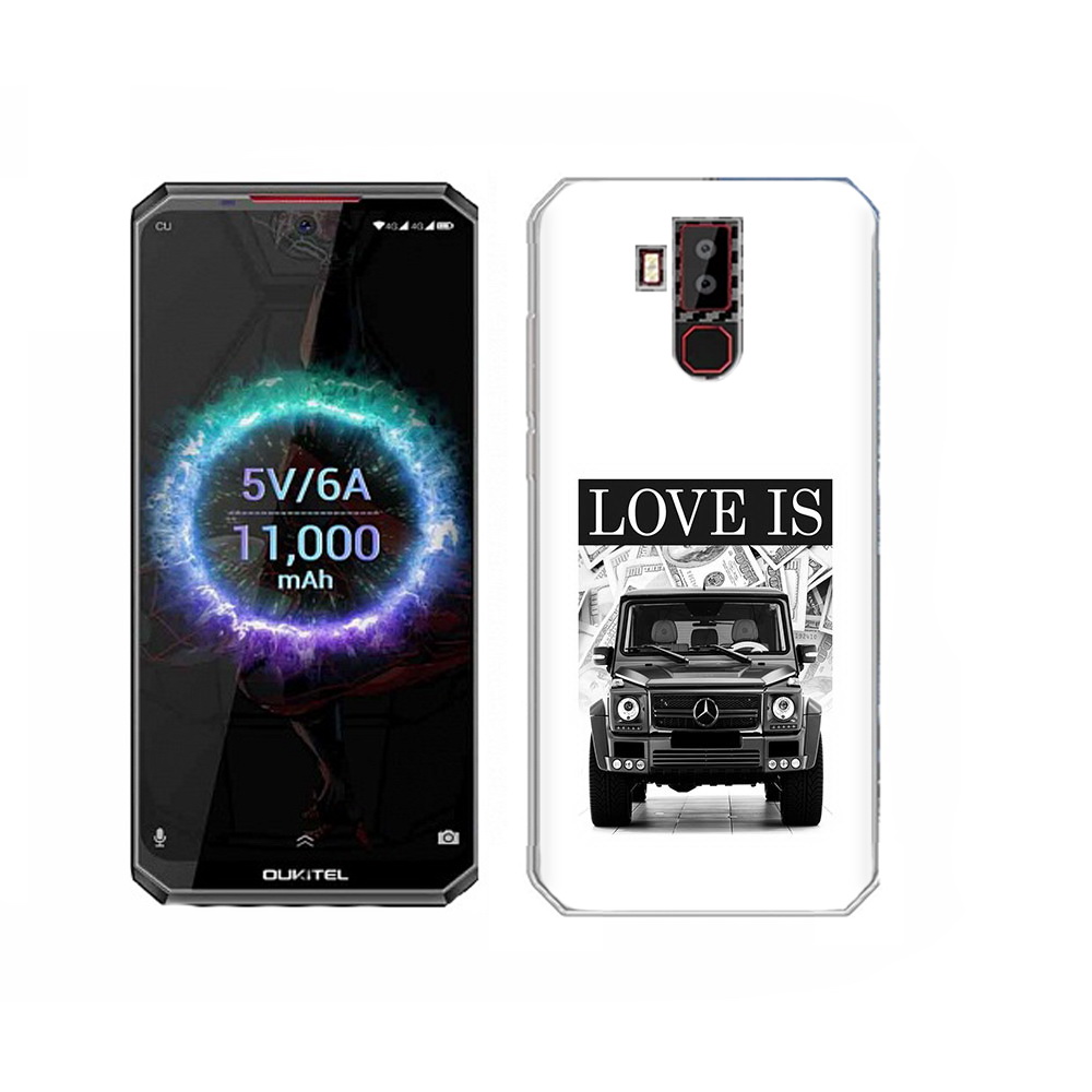 

Чехол MyPads Tocco для Oukitel K13 Pro гелик, Прозрачный, Tocco