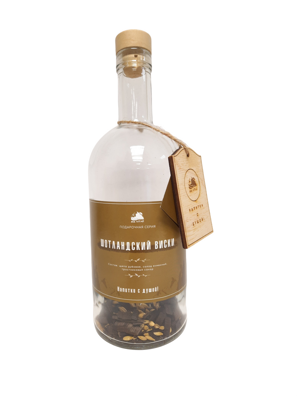 фото Набор трав и специй в бутылке дед алтай "шотландский виски", 20гр