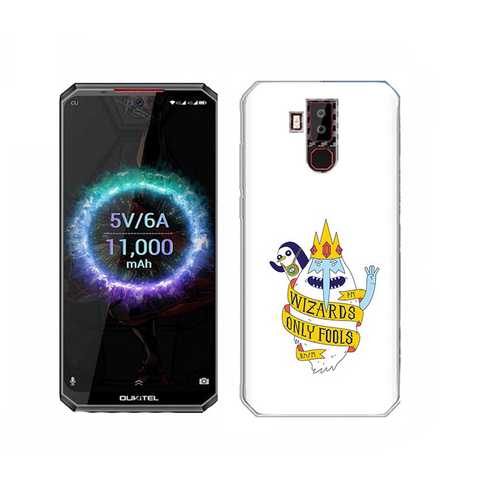

Чехол MyPads Tocco для Oukitel K13 Pro время приключений снежный король, Прозрачный, Tocco