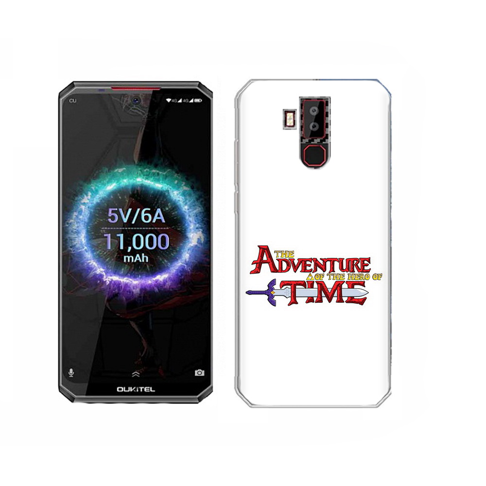 

Чехол MyPads Tocco для Oukitel K13 Pro время приключений логотип, Прозрачный, Tocco