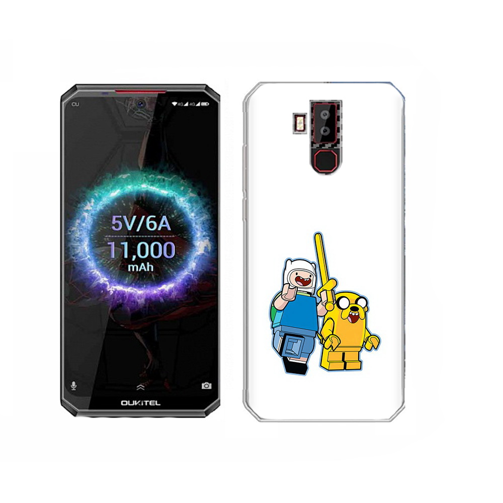 

Чехол MyPads Tocco для Oukitel K13 Pro время приключений лего, Прозрачный, Tocco