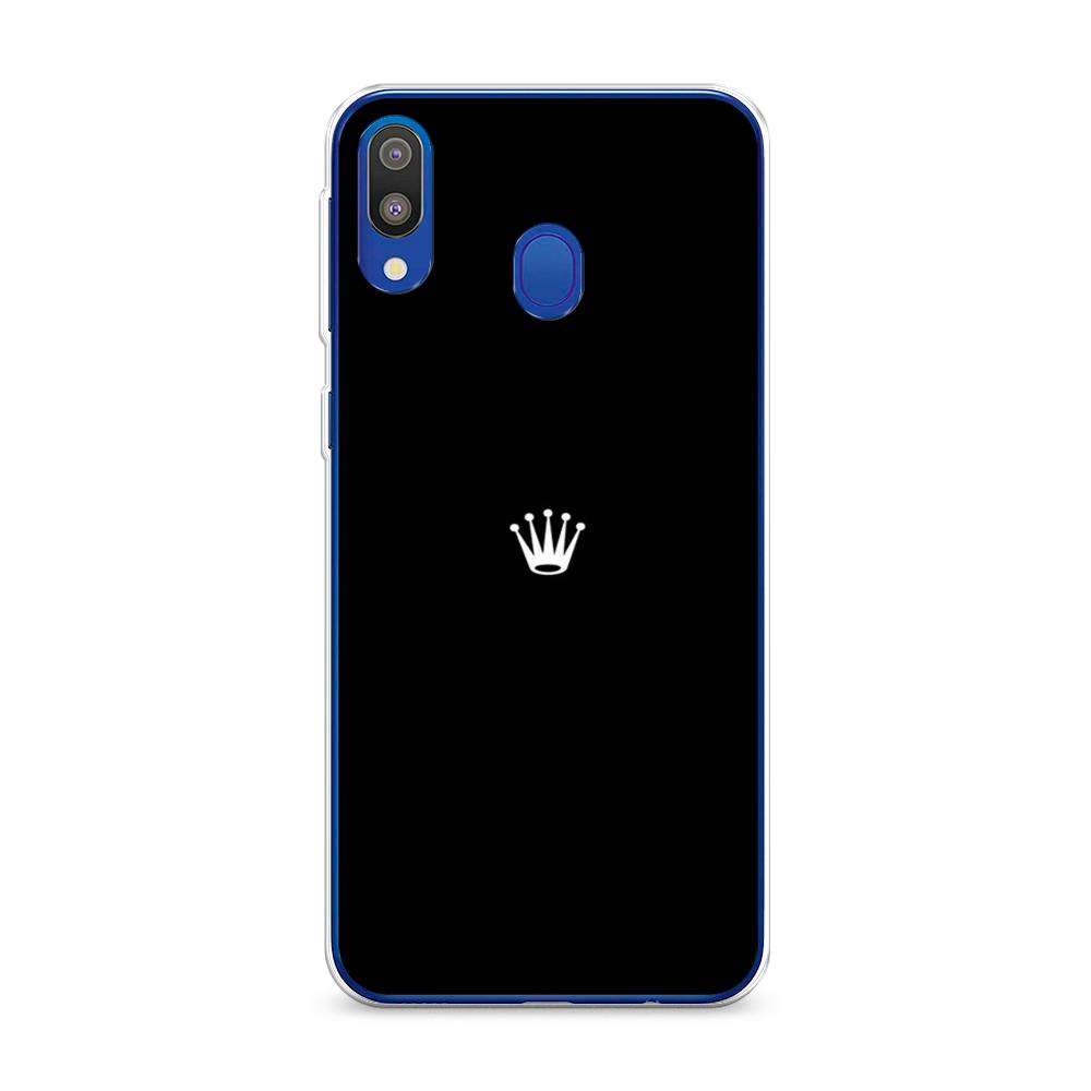 

Чехол Awog на Samsung Galaxy M20 "Белая корона на черном фоне", Разноцветный, 27450-7