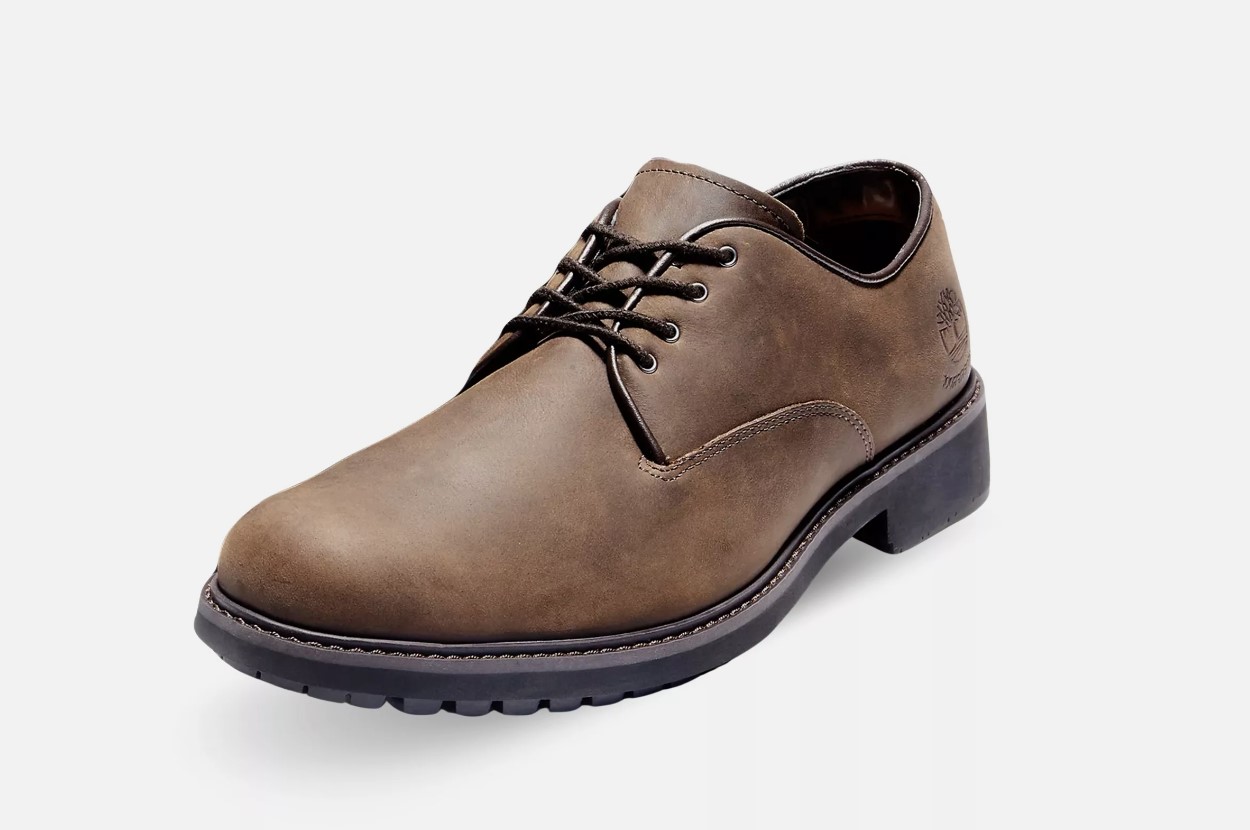 Полуботинки мужские Timberland TB15550R2421 коричневые 44 EU 24890₽