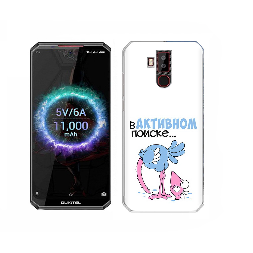 

Чехол MyPads Tocco для Oukitel K13 Pro в активном поиске, Прозрачный, Tocco