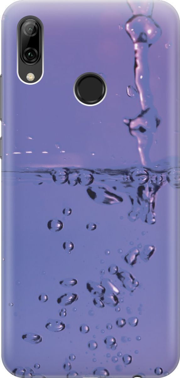 

Чехол на Honor 10 Lite/Huawei P Smart (2019) "Капли на сиреневом", Синий;фиолетовый, 5885