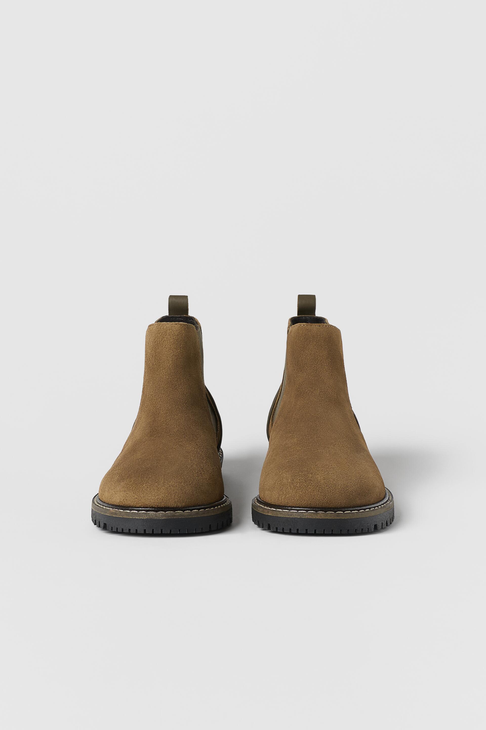 

Ботинки ZARA 1410003013133, серо-коричневый, 33 (доставка из-за рубежа), 14100030131