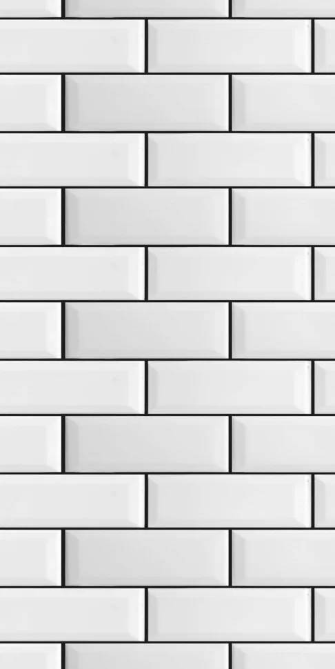 фото Панель пвх 0,25x2,7м фотопечать 8237 white brick 8мм с nobrand