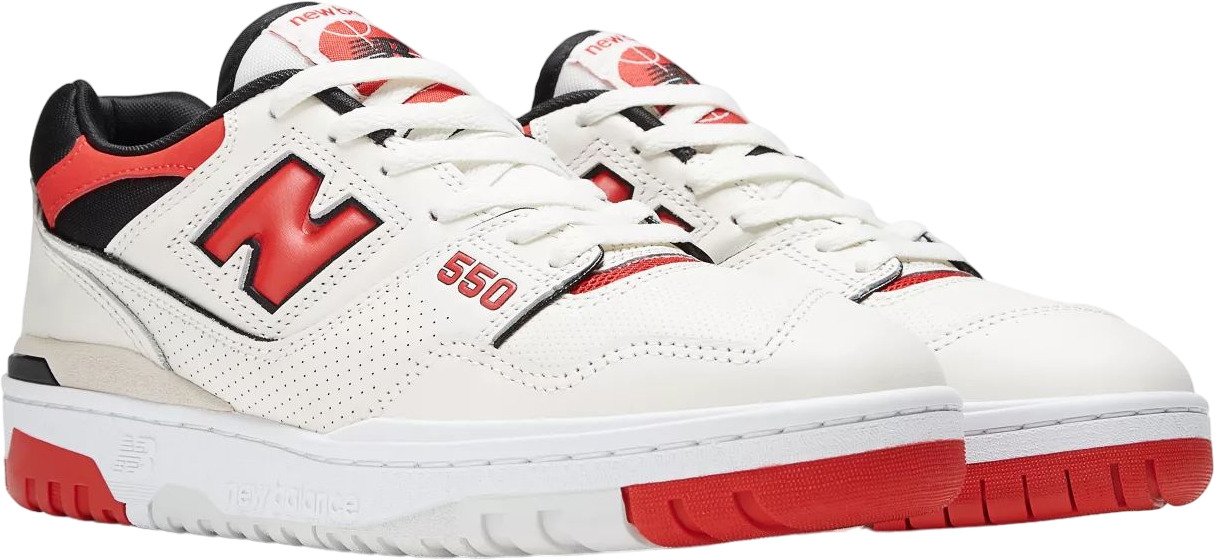

Кеды мужские New Balance 550 белые 9.5 US, Белый, 550