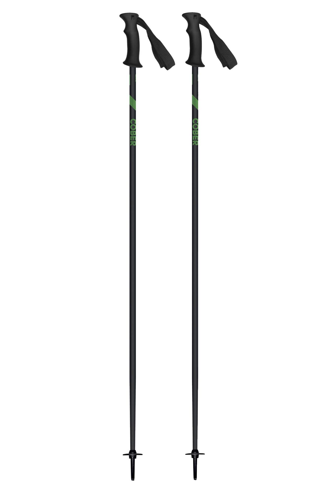 

Горнолыжные палки COBER Leaf 16mm (см:125), Черный, Leaf 16mm