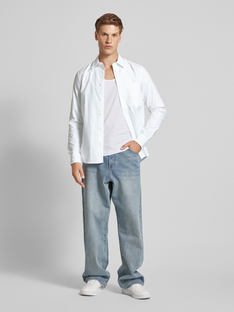 

Рубашка мужская Calvin Klein Jeans J30J326182 белая S, Белый, J30J326182