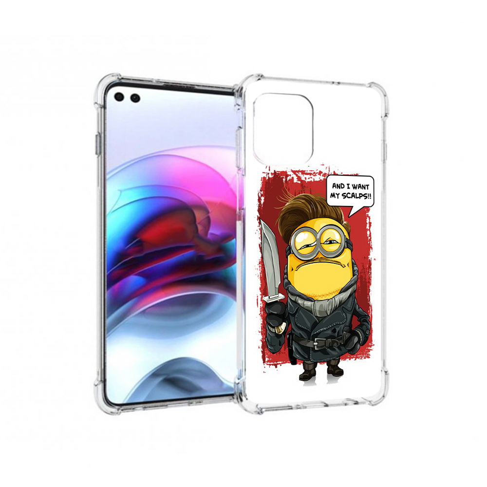 

Чехол MyPads Tocco для Motorola Edge миньон убийца (PT157712.351.477), Прозрачный, Tocco