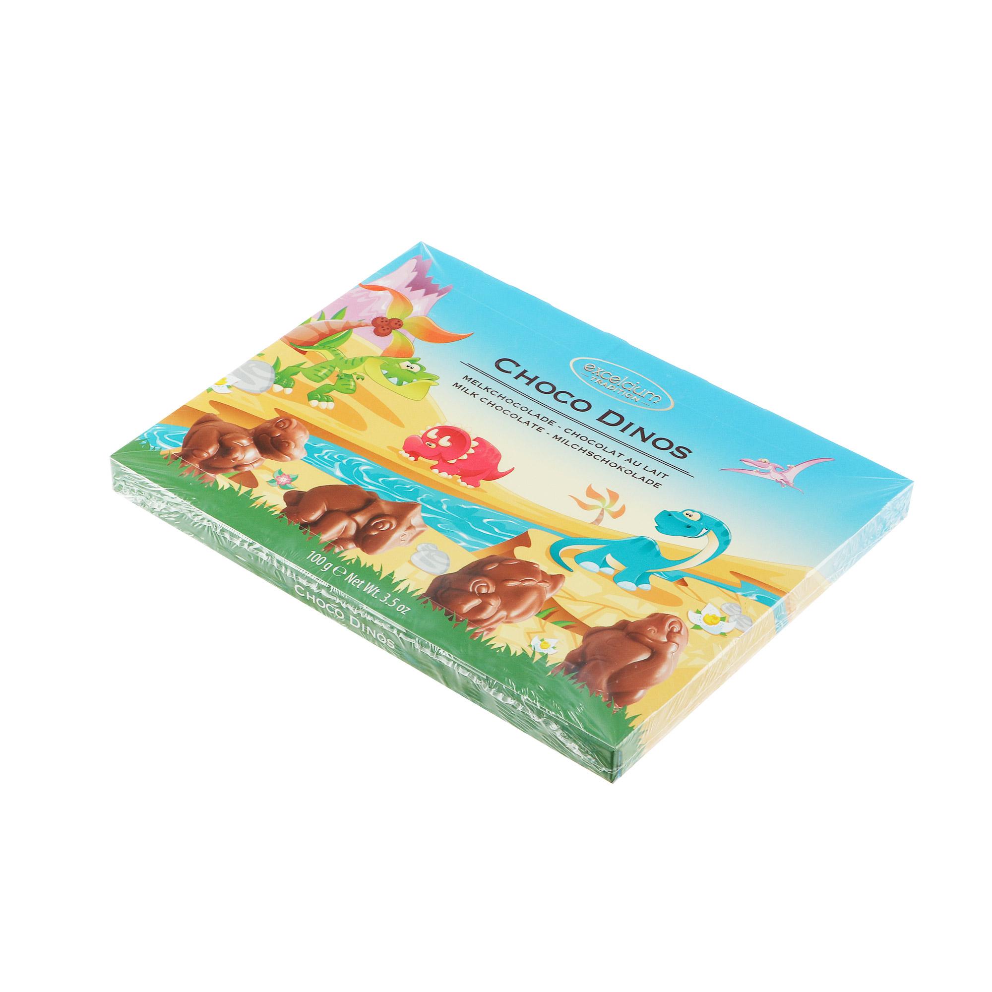 

Шоколадные конфеты Hamlet Choco Dinos Milk 100 г