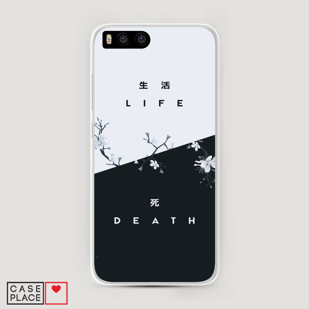 фото Пластиковый чехол "life and death" на xiaomi mi6 awog