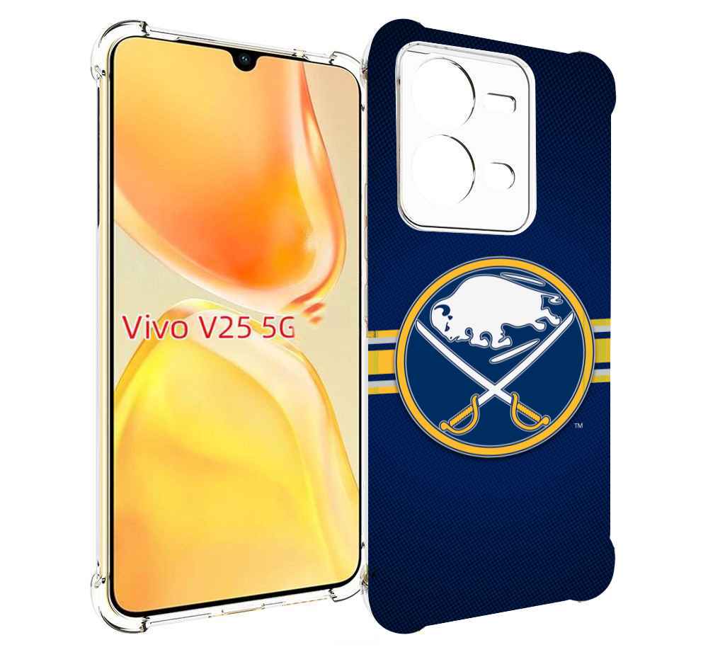 Чехол MyPads баффало сеи?брс для Vivo V25 5G / V25e