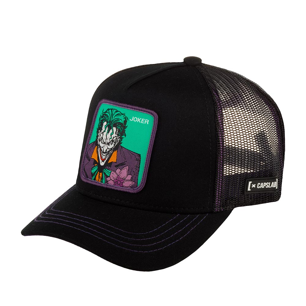 

Бейсболка унисекс CAPSLAB CL/DC3/1/CAS/JKR2 DC Comics Joker черная, Черный, CL/DC3/1/CAS/JKR2 DC Comics Joker
