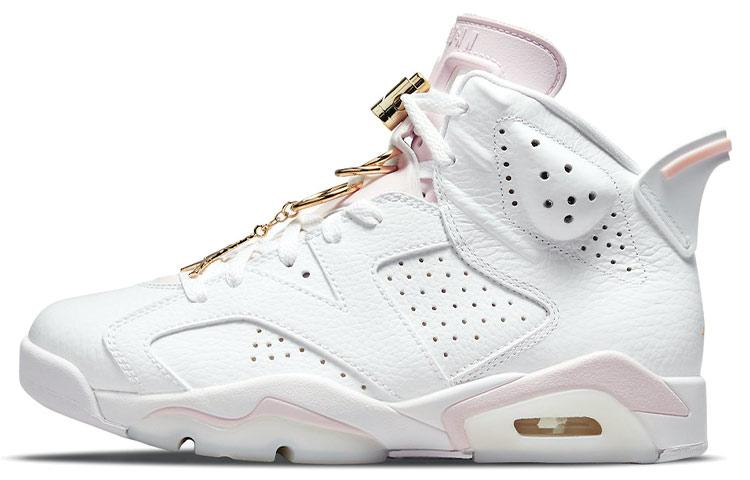 

Кроссовки унисекс Jordan Air Jordan 6 retro gold hoops белые 42 EU, Белый, Air Jordan 6 retro gold hoops