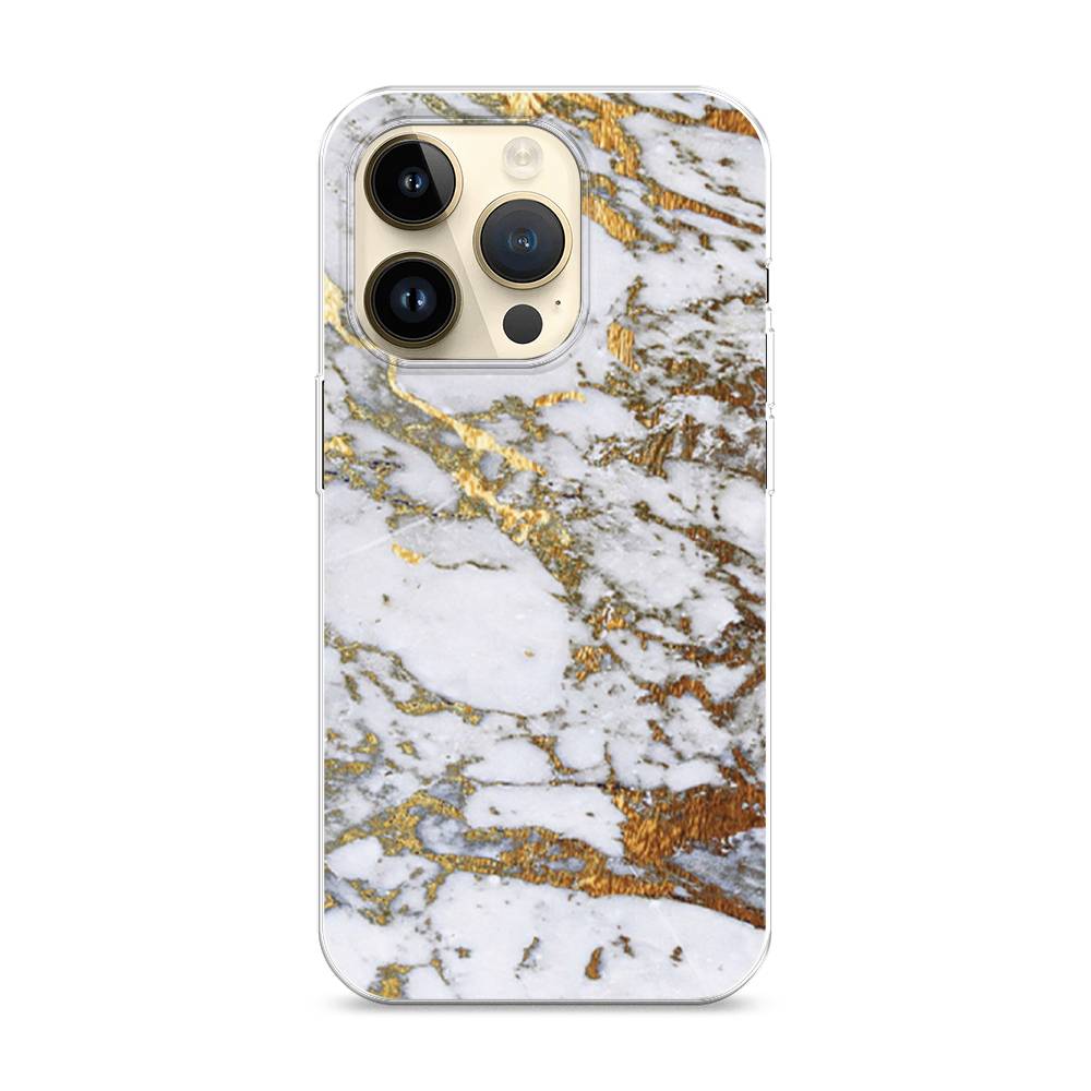

Чехол Awog на Apple iPhone 14 Pro / Айфон 14 Pro "Белый мрамор", 15250-3
