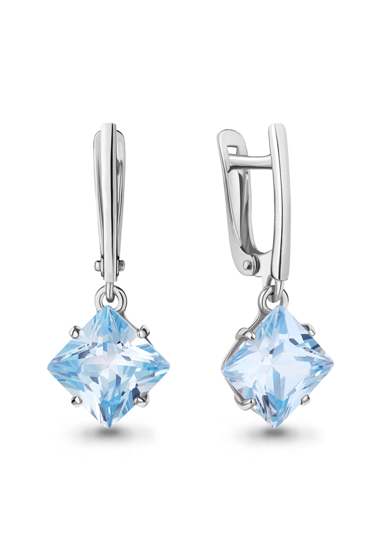 

Серьги подвески из серебра со стеклом Kari Jewelry 49127Н.5, 49127Н.5