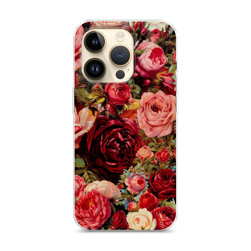 

Чехол Awog на Apple iPhone 14 Pro / Айфон 14 Pro "Розы винтажные", 15250-8