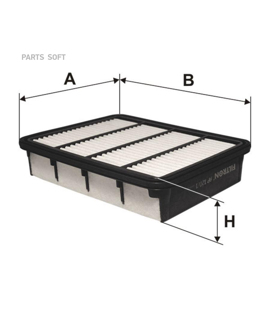 

Фильтр воздушный filtron ap120/1