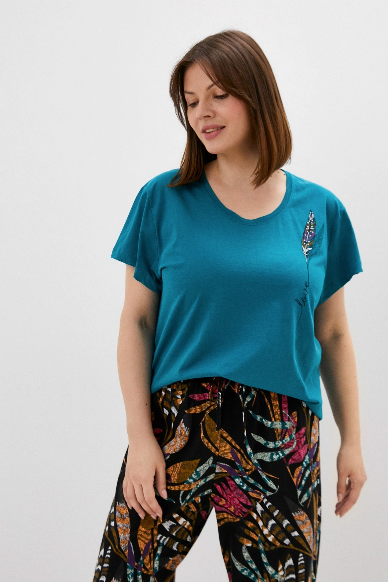 

Пижама женская VIENETTA 109127_0049 зеленая 2XL, Зеленый, 109127_0049