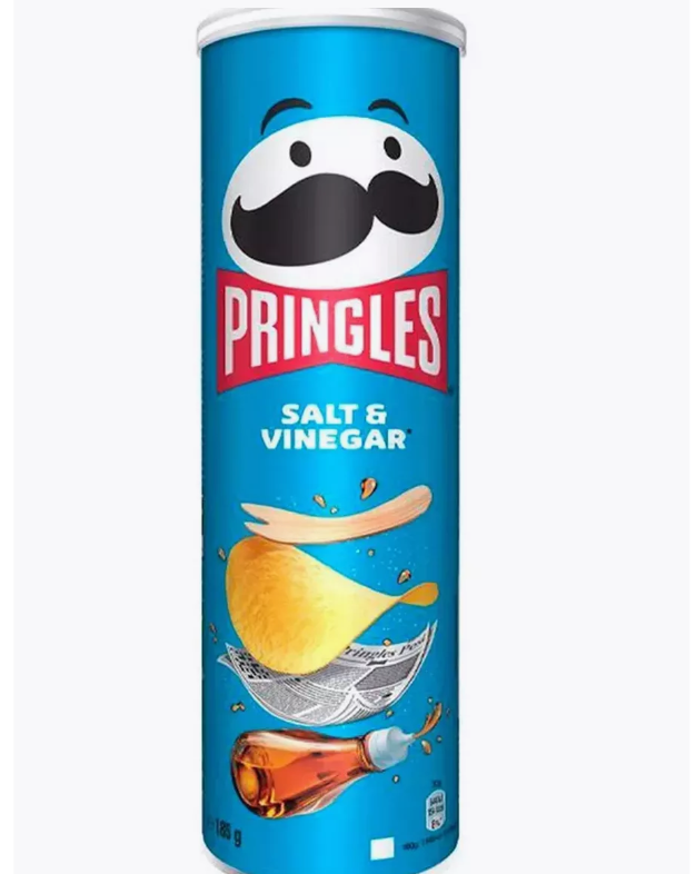 

Картофельные чипсы Pringles "Соль и уксус" 165 гр. 5 шт. Принглс, Соль и уксус