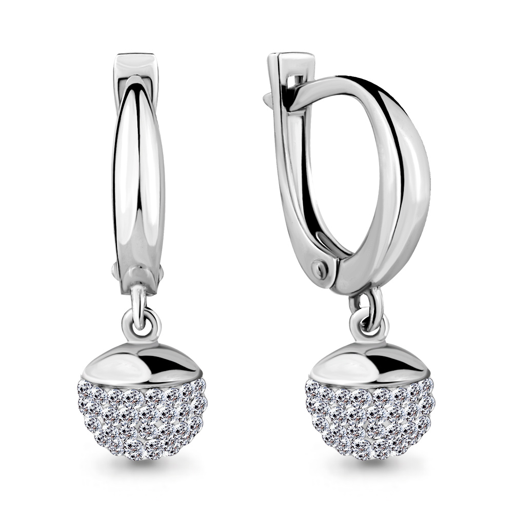 

Серьги из серебра со стеклом Aquamarine Aquamarine 46529_925_р, 46529_925_р