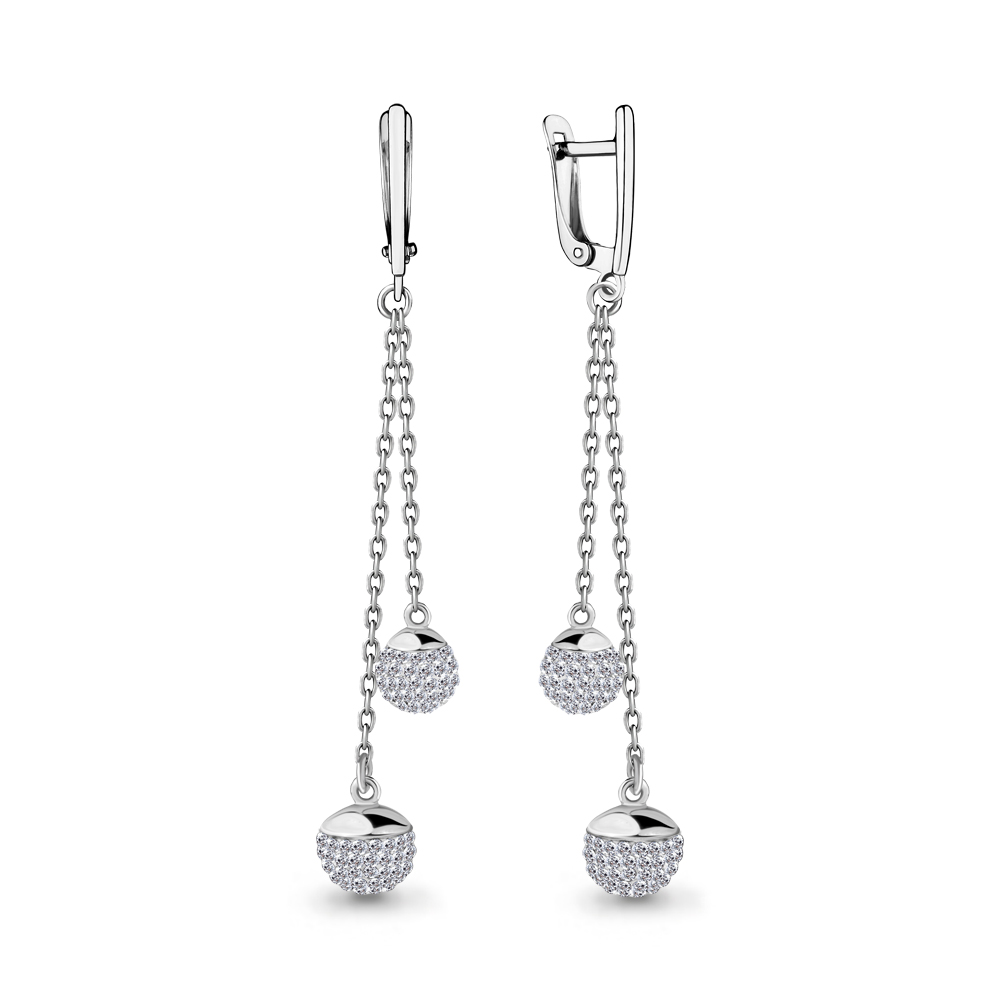 

Серьги из серебра со стеклом Aquamarine Aquamarine 46524_925_р, 46524_925_р