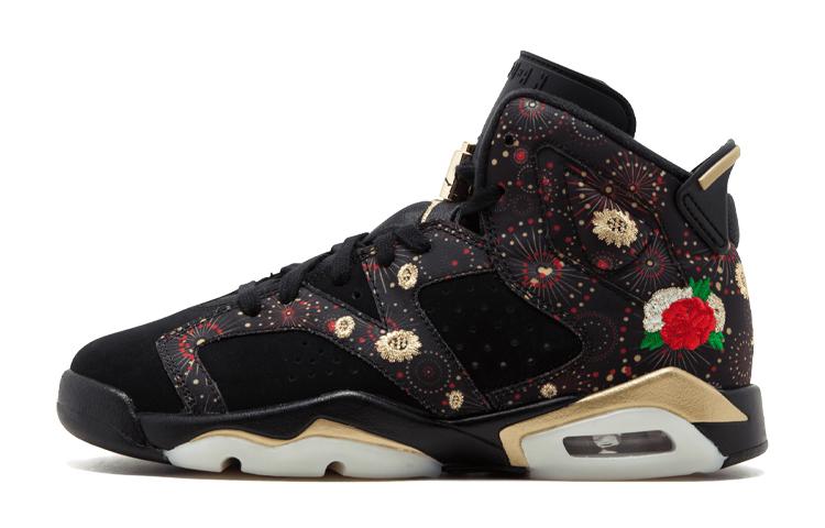 

Кроссовки унисекс Jordan Air Jordan 6 Retro Chinese New Year GS 2018 черные 39 EU, Черный, Air Jordan 6 Retro Chinese New Year GS 2018