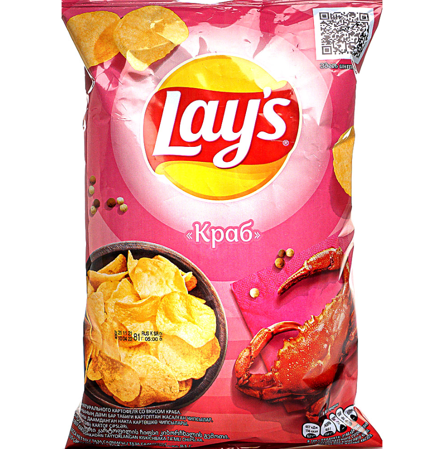 Картофельные чипсы Lays 