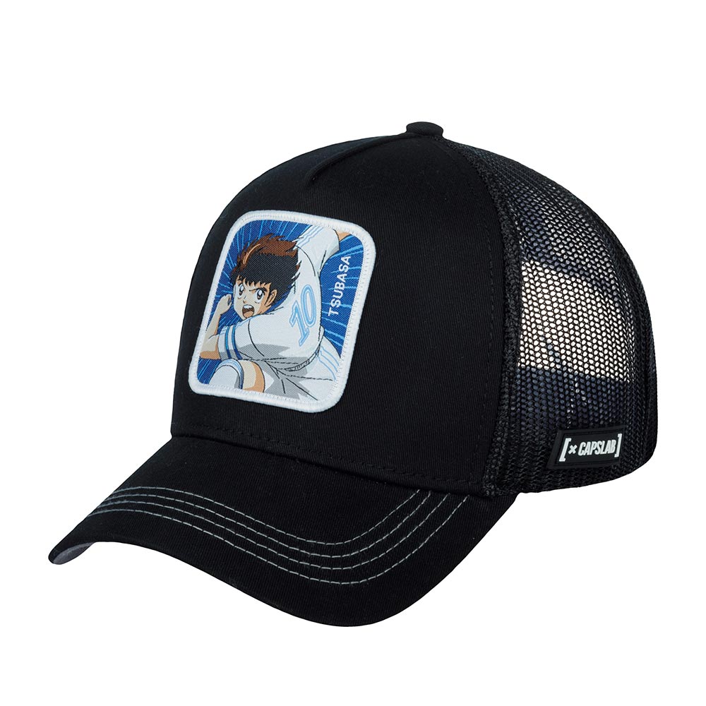 Бейсболка унисекс CAPSLAB CL/TSU/1/TSU4 Captain Tsubasa Ozora черная, one size