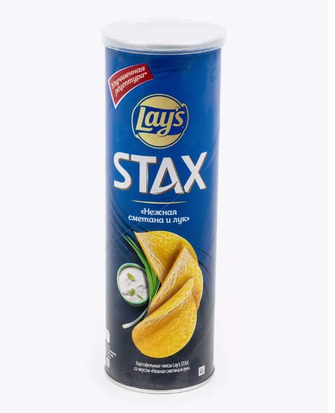 Картофельные чипсы Lays Stax 