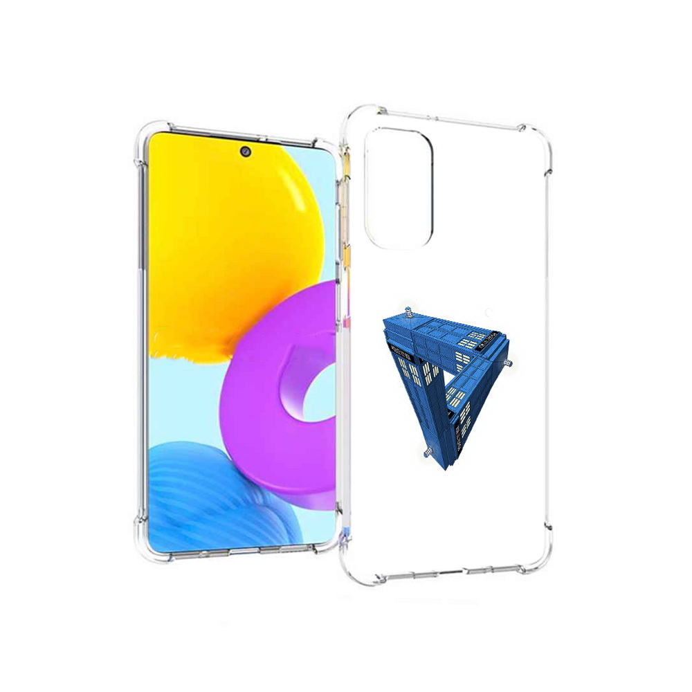 Чехол MyPads Tocco для Samsung Galaxy M52 5G головолока абстракция (PT226932.542.291)