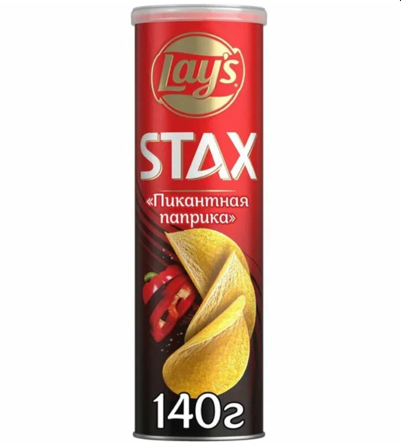 Картофельные чипсы Lays Stax 