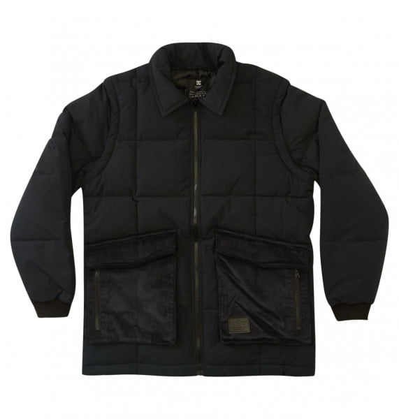 

Куртка мужская DC SHOES ADYJK03145 черная 2XL, Черный, ADYJK03145