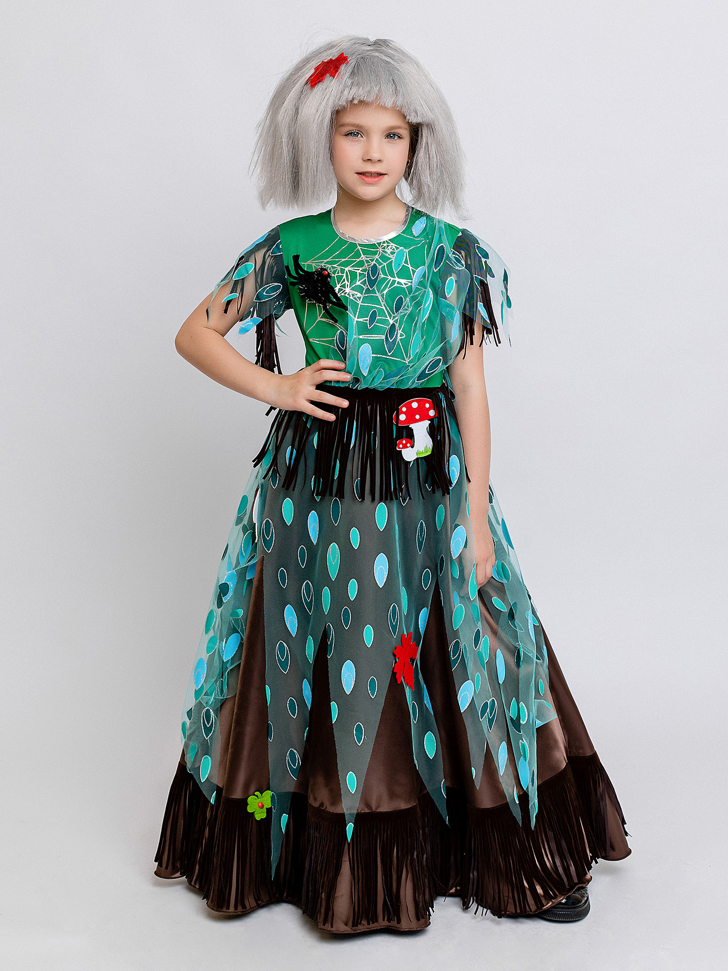 

Карнавальный костюм Batik 1070 к-22 Кикимора, мультиколор, 134, Зеленый;коричневый, Костюм Кикимора (1072 к-22)