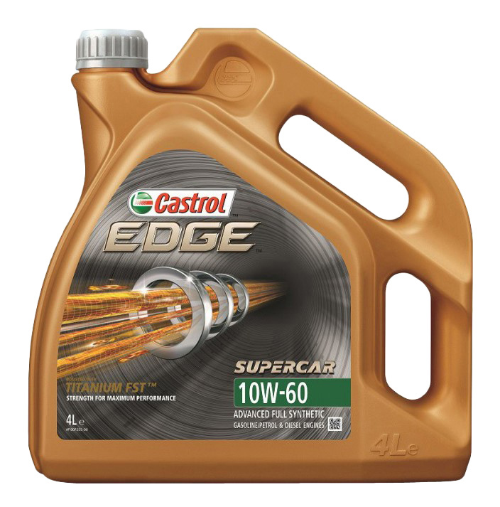 фото Castrol моторное масло "castrol" edge titanium 10w60 a3/b4 (4 л) синт.