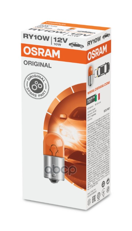 Лампа Ry10w 12v Bau15s Osram арт. 5009