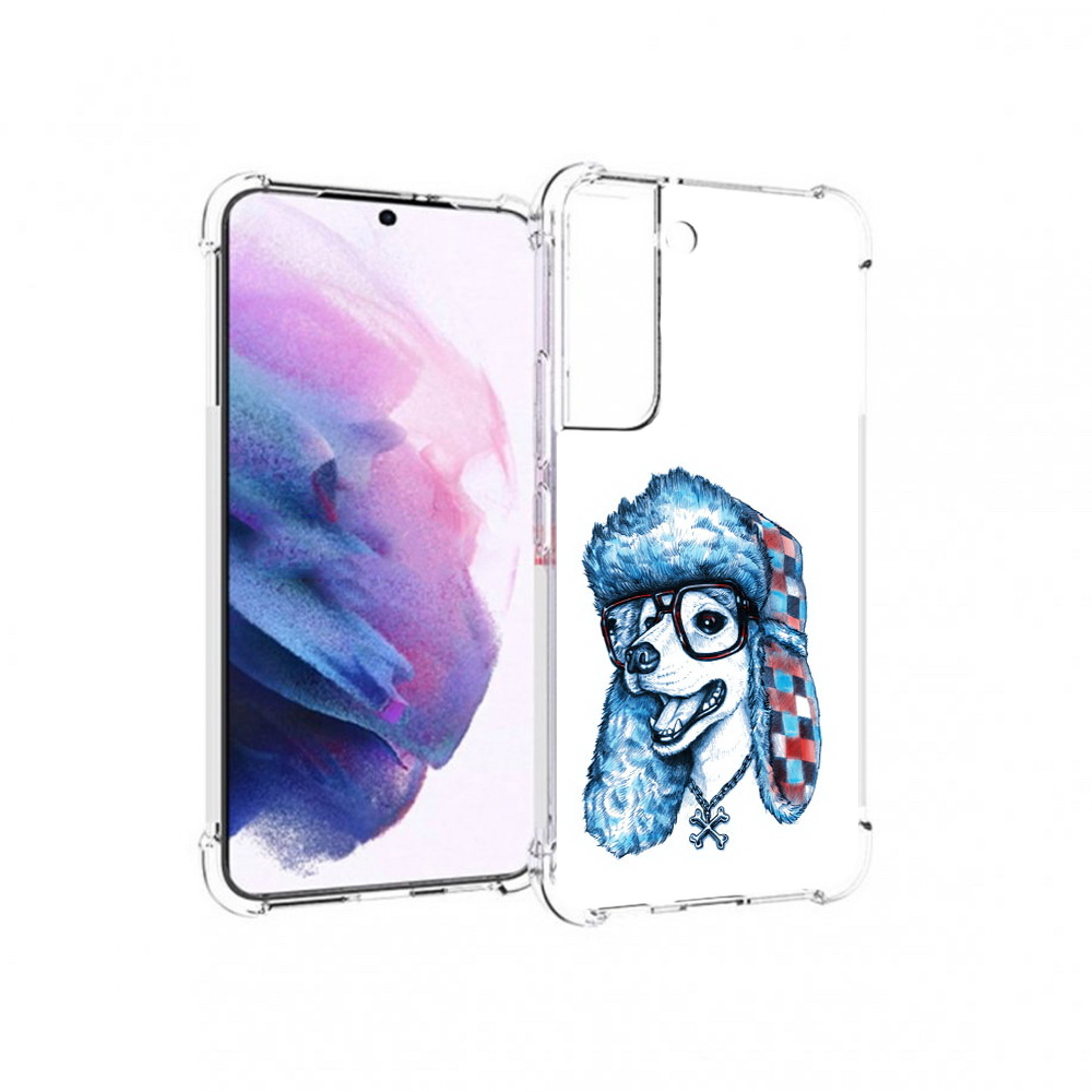 

Чехол MyPads Tocco для Samsung Galaxy S22 зимний пес (PT194926.508.362), Прозрачный, Tocco
